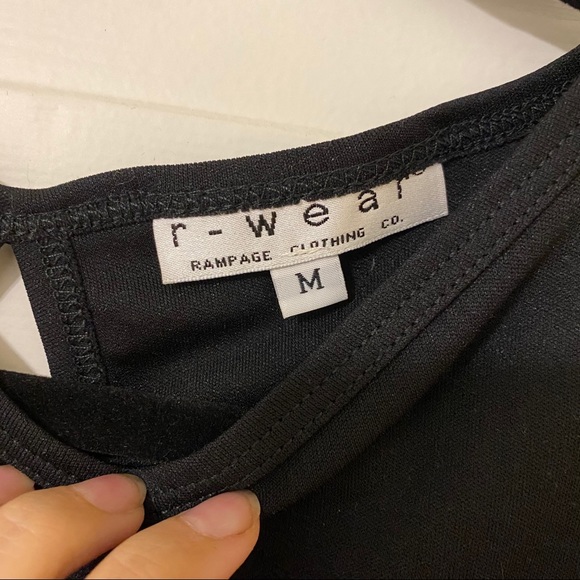 💔SOLD 💔 Vintage 90s Rampage black daisy dress - Picture 4 of 9